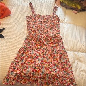 Floral Smocked Sundress